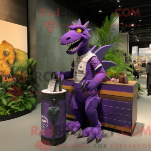 Mascot karakter van een...