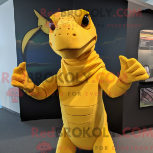 Mascot character of a...