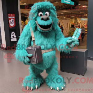 Mascot karakter van een...