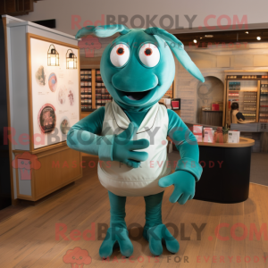 Postava maskota Teal Humra...