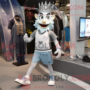Mascottefiguur van een...
