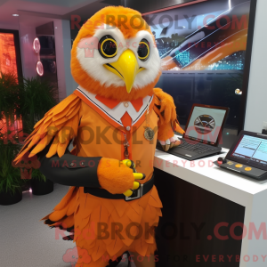 Mascottekarakter van een...