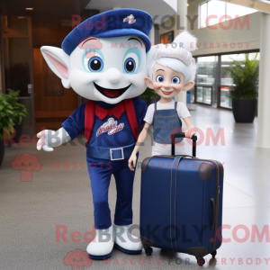 Mascottefiguur van een...