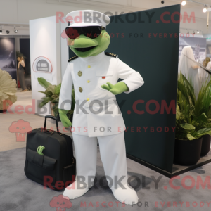 Mascot character of a Green...