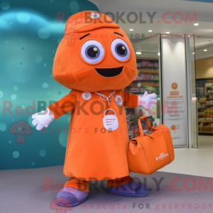 Mascottefiguur van een...