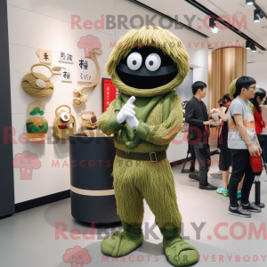 Mascot karakter van een...