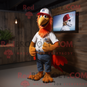 Mascot character of a Rust...