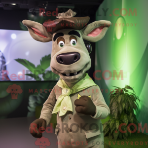 Mascottekarakter van een...