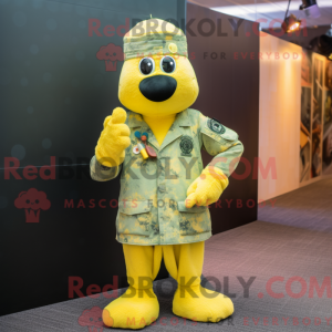 Mascot character of a Lemon...