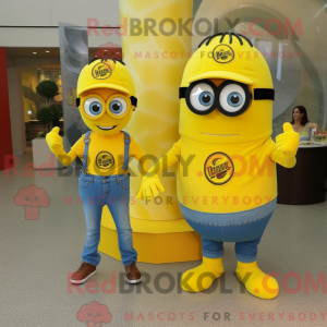 Mascottekarakter van een...
