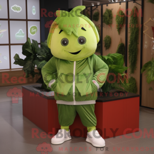 Mascot character of a Olive...
