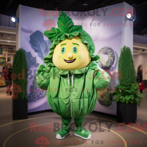 Mascot character of a Olive...