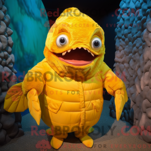 Mascottekarakter van een...