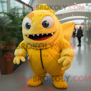 Personnage mascotte d un...