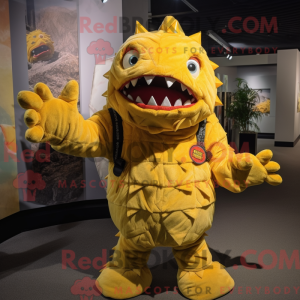 Mascottekarakter van een...