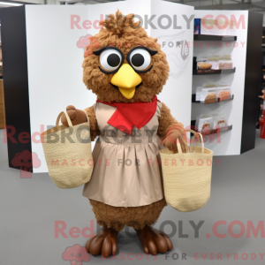 Mascot karakter van een...