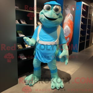 Personnage mascotte d une...
