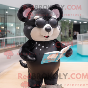 Mascot character of a Black...