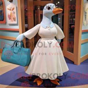Mascottekarakter van een...