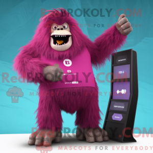 Mascot character of a...