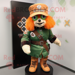Peach Celtic Cross maskot...