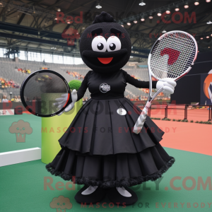 Mascot character of a Black...