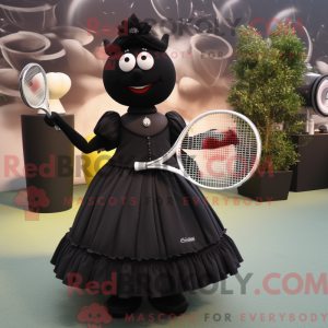 Mascot character of a Black...