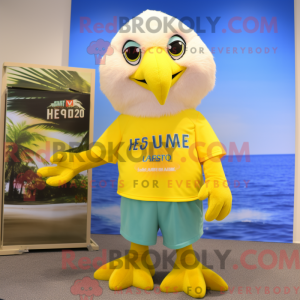 Mascot karakter van een...