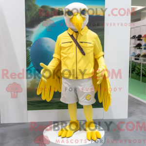 Mascot character of a Lemon...