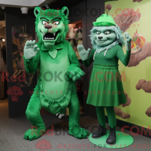Mascottekarakter van een...