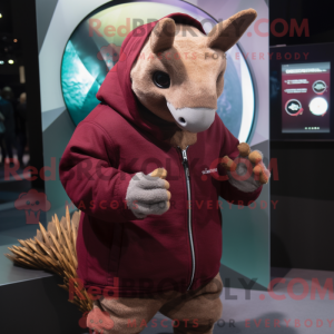 Mascottekarakter van een...