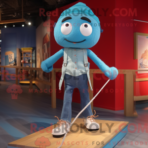 Mascottefiguur van een...