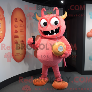 Mascot character of a Peach...