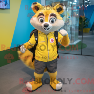 Personnage mascotte d un...