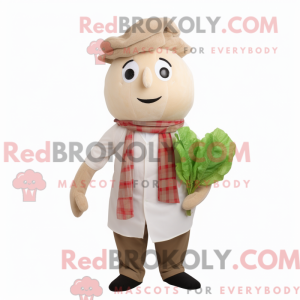 Mascottefiguur van een...