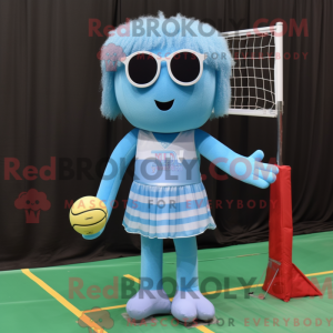 Mascot character of a Sky...