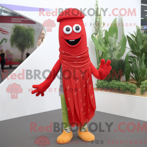 Mascot karakter van een...