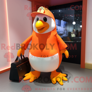 Mascot karakter van een...