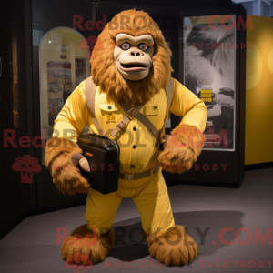 Personnage mascotte d un...