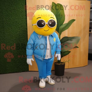 Personnage mascotte d un...