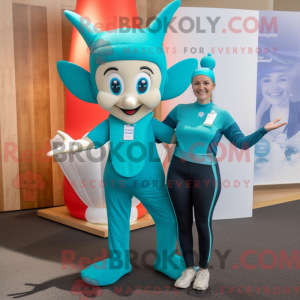 Mascot karakter van een...
