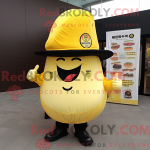 Mascot character of a Lemon...