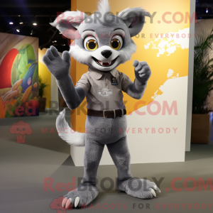 Mascot karakter van een...