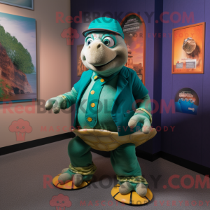 Mascottekarakter van een...