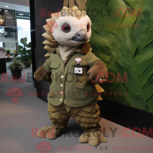 Mascot karakter van een...