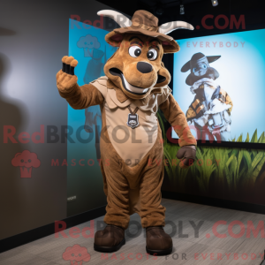 Mascottekarakter van een...