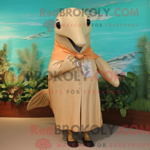 Mascot karakter van een...