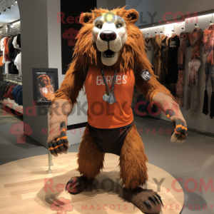 Personnage mascotte d un...