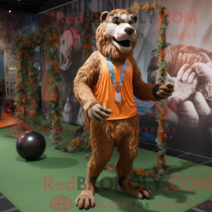 Mascot karakter van een...
