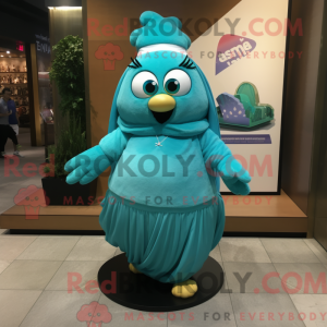 Mascottekarakter van een...